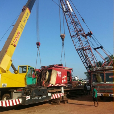 Service Provider of Machinery Erections in Usgao, Goa, India.